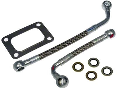 Turbocharger Coolant Supply / Return Line Kit (07-12 6.7L RAM 2500)