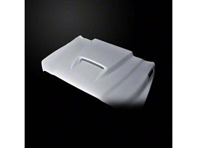 Type-SRT Style Ram Air Hood; Unpainted (19-24 RAM 2500)