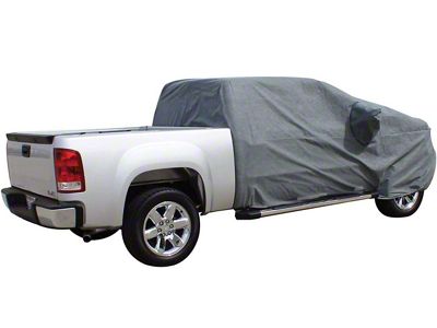 Universal Easyfit Truck Cab Cover; Gray (95-02 RAM 2500 Club Cab, Quad Cab)