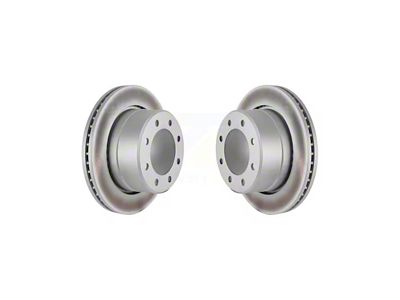 Vented 8-Lug Rotors; Rear Pair (09-24 RAM 2500)