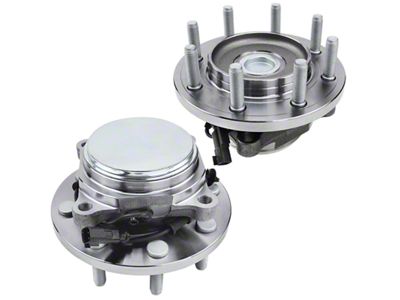 Wheel Bearing and Hub Assemblies with ABS Sensor; Front (12-13 2WD RAM 2500)