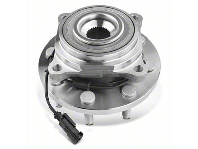 Wheel Bearing and Hub Assembly with ABS Sensor; Front (12-13 4WD RAM 2500)