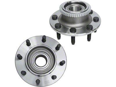 Wheel Hub Assemblies; Front (00-02 2WD RAM 2500)