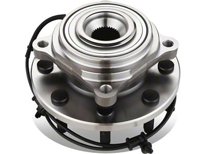 Wheel Hub and Bearing Assembly with ABS Sensor; Front (12-13 RAM 2500)