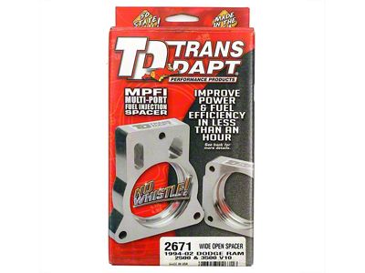 WIDE-OPEN MPFI Throttle Body Spacer (94-02 8.0L RAM 2500)