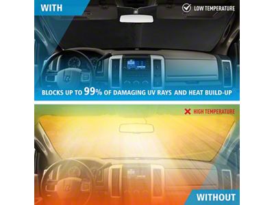 Windshield Sun Shade (10-18 RAM 2500)