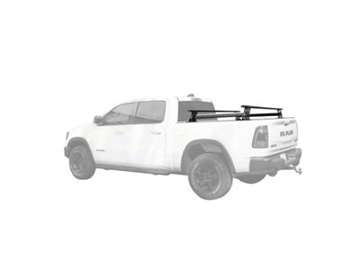 Go Rhino XRS Cross Bars for Tonneau Covers; Textured Black (10-24 RAM 2500)