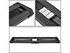 10-Inch Pleated Step Bar Running Boards; Black (10-18 RAM 3500 Crew Cab)