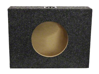 10-Inch Single Shallow Sealed Subwoofer Enclosure (Universal; Some Adaptation May Be Required)