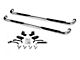 Go Rhino 3-Inch 4000 Series Cab Length Side Step Bars; Polished (10-24 RAM 3500 Crew Cab)