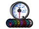 35 PSI Boost Gauge; White 7 Color (Universal; Some Adaptation May Be Required)