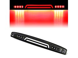 3D LED Tailgate Third Brake Light; Black (03-06 RAM 3500 w/ OEM Tailgate Light)