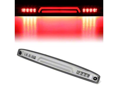 3D LED Tailgate Third Brake Light; Chrome (03-06 RAM 3500 w/ OEM Tailgate Light)