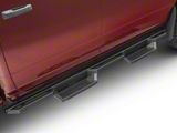 4-Inch Drop Sniper Running Boards; Textured Black (10-24 RAM 3500 Crew Cab)