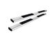 4-Inch Riser Running Boards; Stainless Steel (10-24 RAM 3500 Crew Cab)