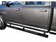 4-Inch Riser Side Step Bars; Textured Black (10-24 RAM 3500 Crew Cab)