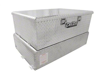 47-Inch Specialty Series Combo L-Shaped Transfer Tank; 62-Gallon; Brite-Tread (94-24 RAM 3500 w/o RAM Box)