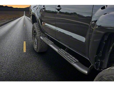 5-Inch Blackout Series Side Step Bars (10-24 RAM 3500 Crew Cab)