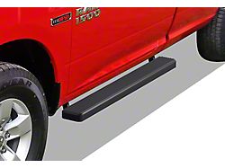 5-Inch iStep Running Boards; Black (10-24 RAM 3500 Regular Cab)