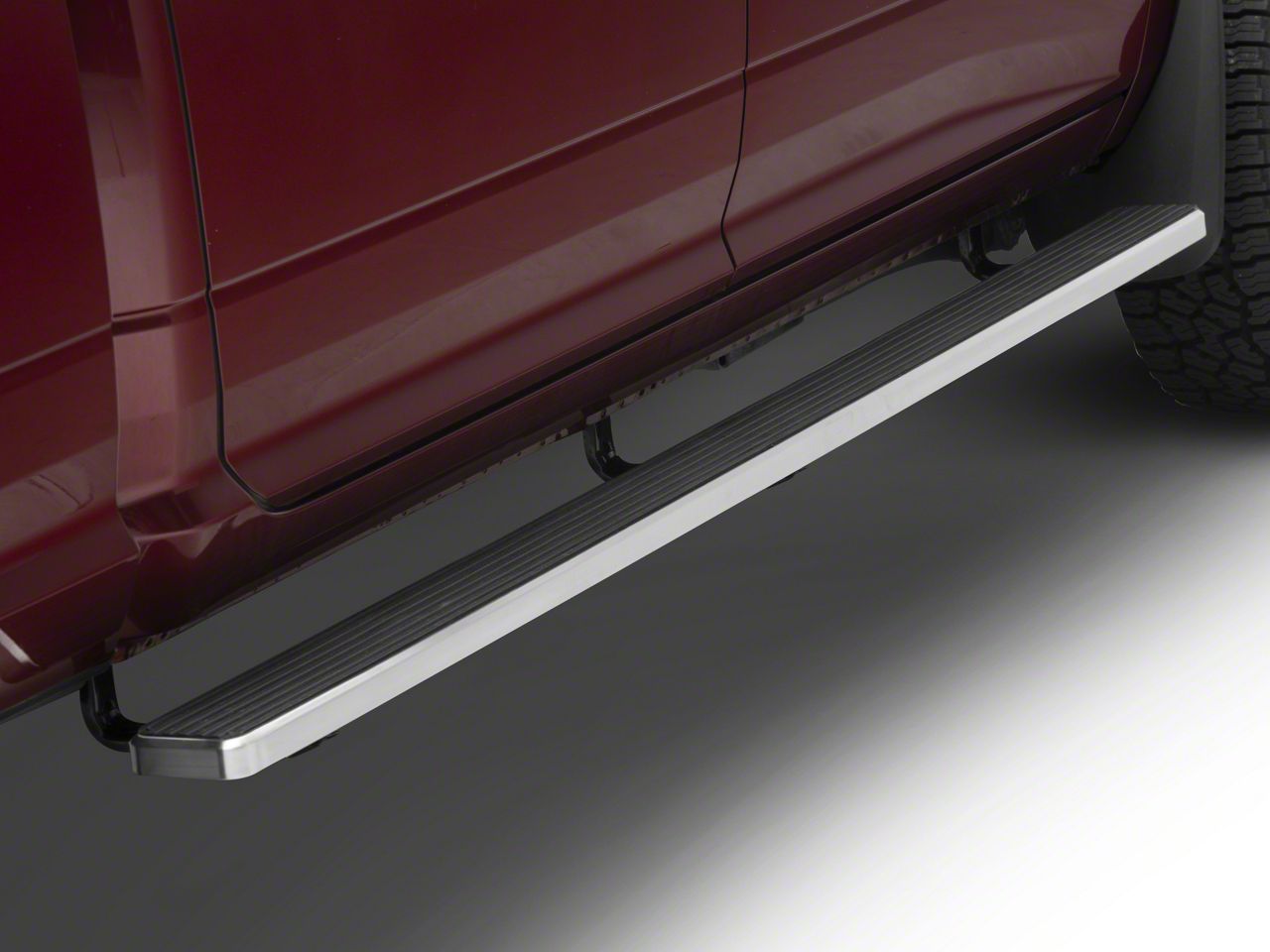 RAM 3500 5-Inch iStep Running Boards; Hairline Silver (10-24 RAM 3500 ...