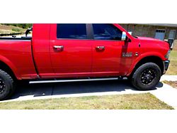 5-Inch iStep Wheel-to-Wheel Running Boards; Black (10-24 RAM 3500 Mega Cab)