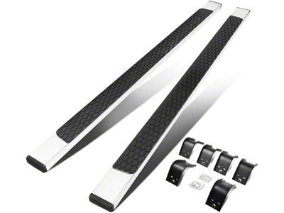 5-Inch Running Boards; Stainless Steel (10-18 RAM 3500 Crew Cab)