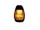 5-Piece Amber and White Strobe LED Cab Roof Lights; Smoked Lens (19-24 RAM 3500)