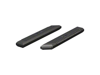 5.50-Inch AdvantEDGE Side Step Bars without Mounting Brackets; Carbide Black (10-24 RAM 3500 Regular Cab)