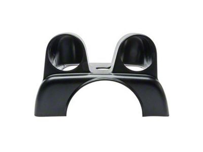 52mm Dual Gauge Pod; Black (03-09 RAM 3500)