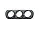 52mm Triple Gauge Pod; Black (03-05 RAM 3500)