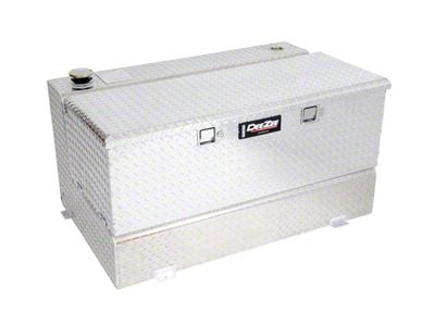 56-Inch Specialty Series Combo L-Shaped Transfer Tank; 111-Gallon; Brite-Tread (94-24 RAM 3500 w/ 8-Foot Box)