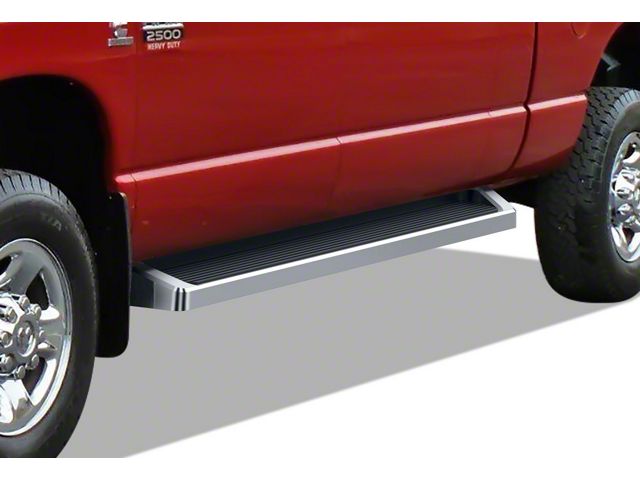 6-Inch iRunning Boards; Polished (06-09 RAM 3500 Mega Cab)