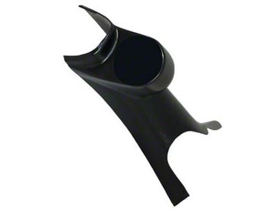 60mm Single Gauge Pod; Black (03-09 RAM 3500)