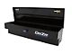 68-Inch Blue Label Series Side Mount Tool Box; Gloss Black (Universal; Some Adaptation May Be Required)