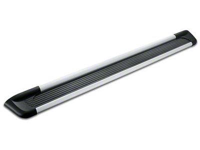 79-Inch Sure-Grip Running Boards; Brushed Aluminum (03-09 RAM 3500 Quad Cab)