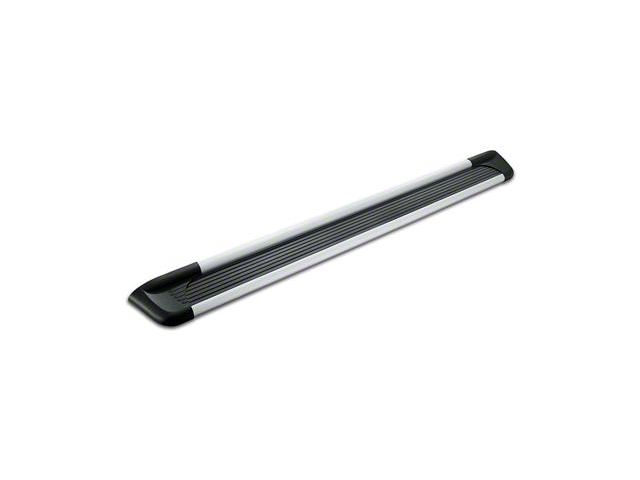 79-Inch Sure-Grip Running Boards; Brushed Aluminum (03-09 RAM 3500 Quad Cab)