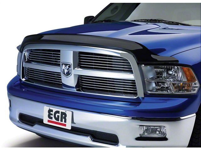 EGR Aerowrap Hood Guard; Dark Smoke (03-09 RAM 3500)