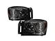 Amber Crystal Headlights; Chrome Housing; Smoked Lens (06-09 RAM 3500)