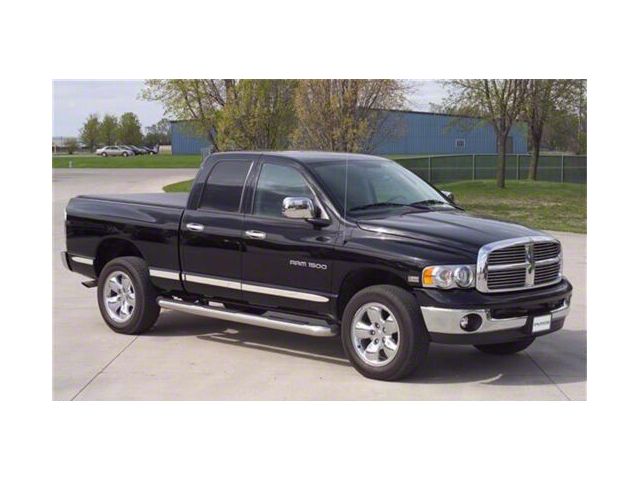 Putco Body Side Molding; Billet Aluminum (2008 RAM 3500 Quad Cab w/ 6.4-Foot Box)