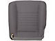 Replacement Bucket Seat Bottom Cover; Driver Side; Medium Slate Gray Cloth (06-09 RAM 3500 ST)
