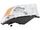 CAPA Replacement Halogen Headlight; Driver Side (10-12 RAM 3500 w/ Factory Halogen Quad Headlights)