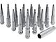 Chrome Spike Lug Nut Kit; 9/16-Inch; Set of 32 (03-11 RAM 3500)