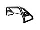 Classic Roll Bar with 5.30-Inch Black Round Flood LED Lights; Black (03-24 RAM 3500 w/o RAM Box)