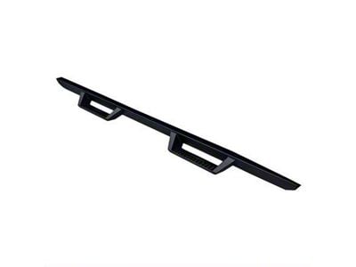 Drop Down Side Step Bars; Matte Black (10-24 RAM 3500 Crew Cab)