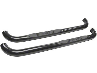 E-Series 3-Inch Nerf Side Step Bars; Black (10-18 RAM 3500 Regular Cab)