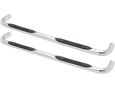 E-Series 3-Inch Nerf Side Step Bars; Stainless Steel (10-24 RAM 3500 Crew Cab)