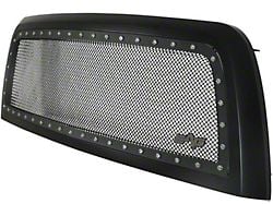 RedRock Evolution Stainless Steel Wire Mesh Upper Replacement Grille; Black (13-18 RAM 3500)