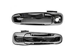 Exterior Door Handles; Front; Chrome (03-09 RAM 3500)