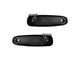 Exterior Door Handles; Rear; Textured Black (03-09 RAM 3500 Quad Cab)