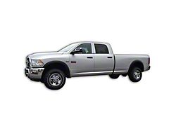 Factory Style Fender Flares; Smooth Black (10-18 RAM 3500 SRW)